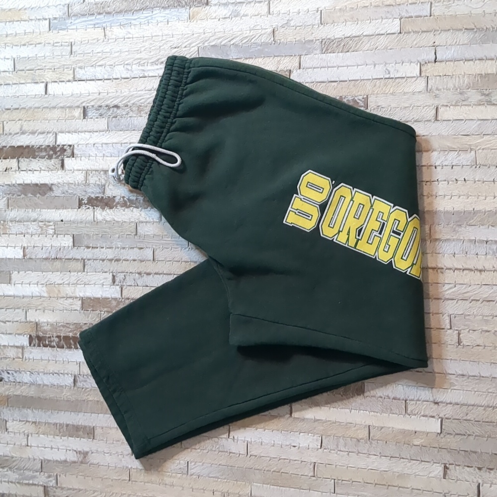 Vintage University Of Oregon Ducks Green Sweatpants